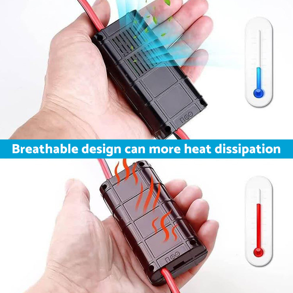 200A Digital Watt Meter Power Analyzer Suitable For Solar & Caravan Systems With Anderson Style Plug 12V