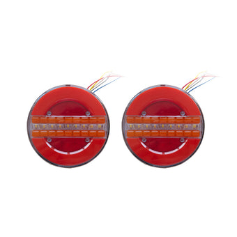compare product 2x LED Tail Lights Stop Indicator Reverse Lamps Suitable For Trailer Truck Ute