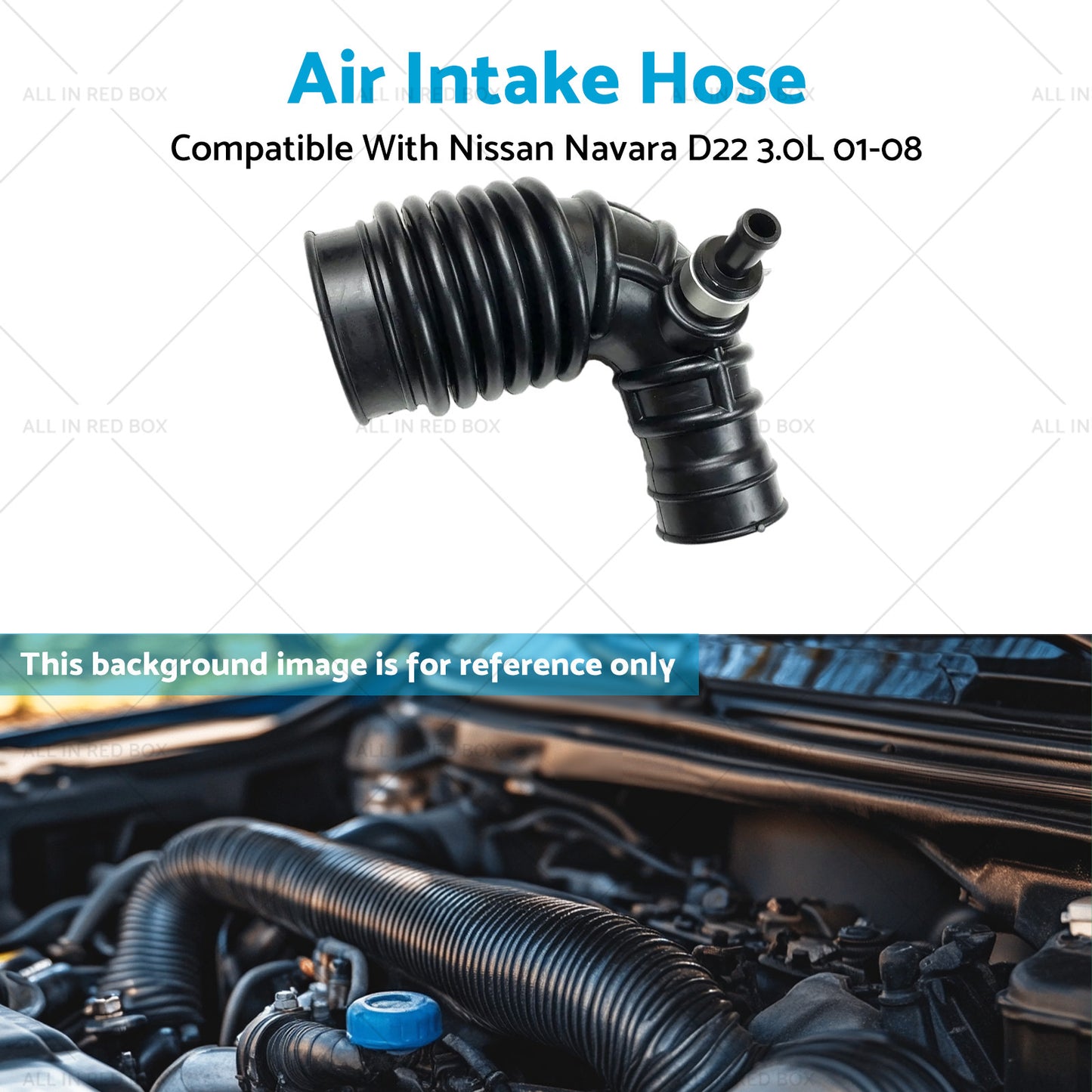 Air Intake Hose Pipe Suitable For Nissan Navara D22 Diesel 3.0L ZD30DDT 2001-08