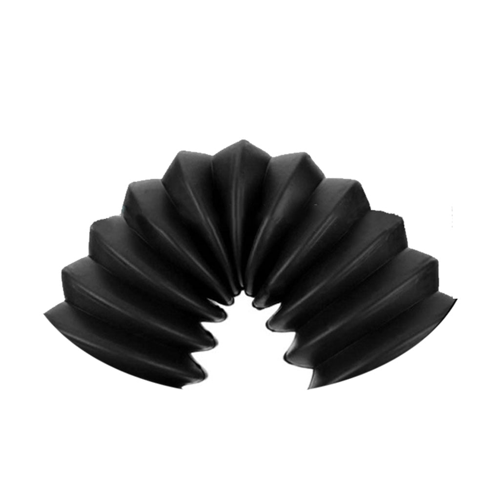 Motorcycle Rubber Front Fork Dust Gaiters Boot Shock Absorber Cover Black Suitable For Motorbike