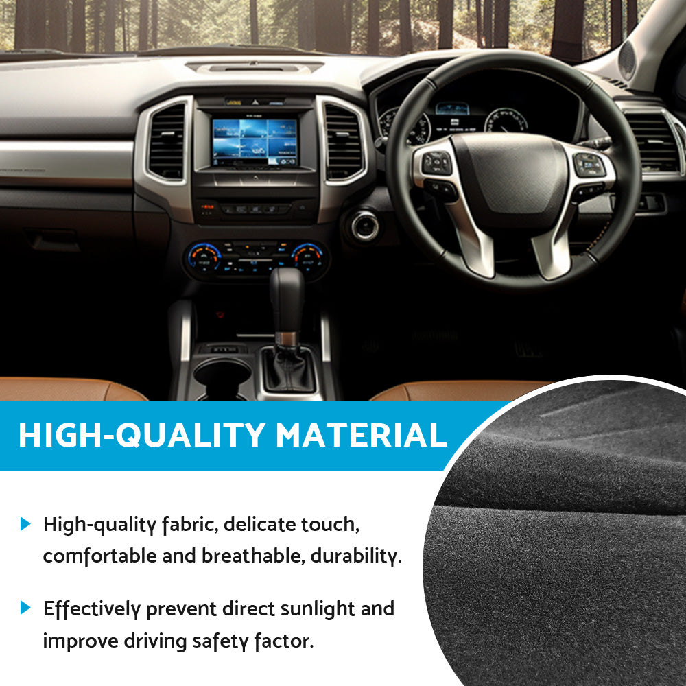 Non-Slip Dash Mat Dashboard Cover Black Suitable For LDV V80 2013-2023 AU