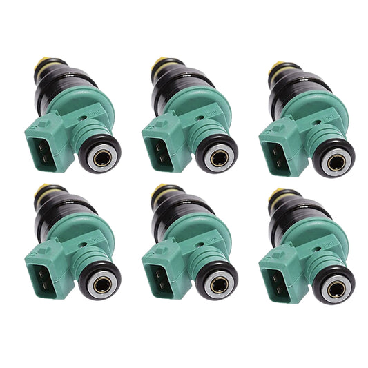 6x Fuel Injectors Suitable For BMW 323i 325i 525i M3 E36 E34 2.5L