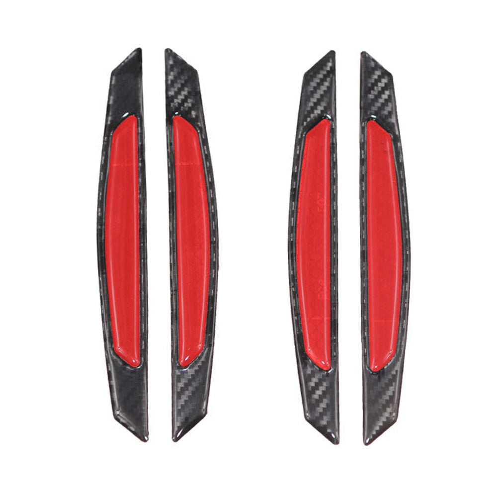 {{ Reflective Carbon Fiber Car Door Edge Guard Bump Protector Sticker Universal }} - Buy Car Parts Online at {{ Kaka Auto Parts }}.