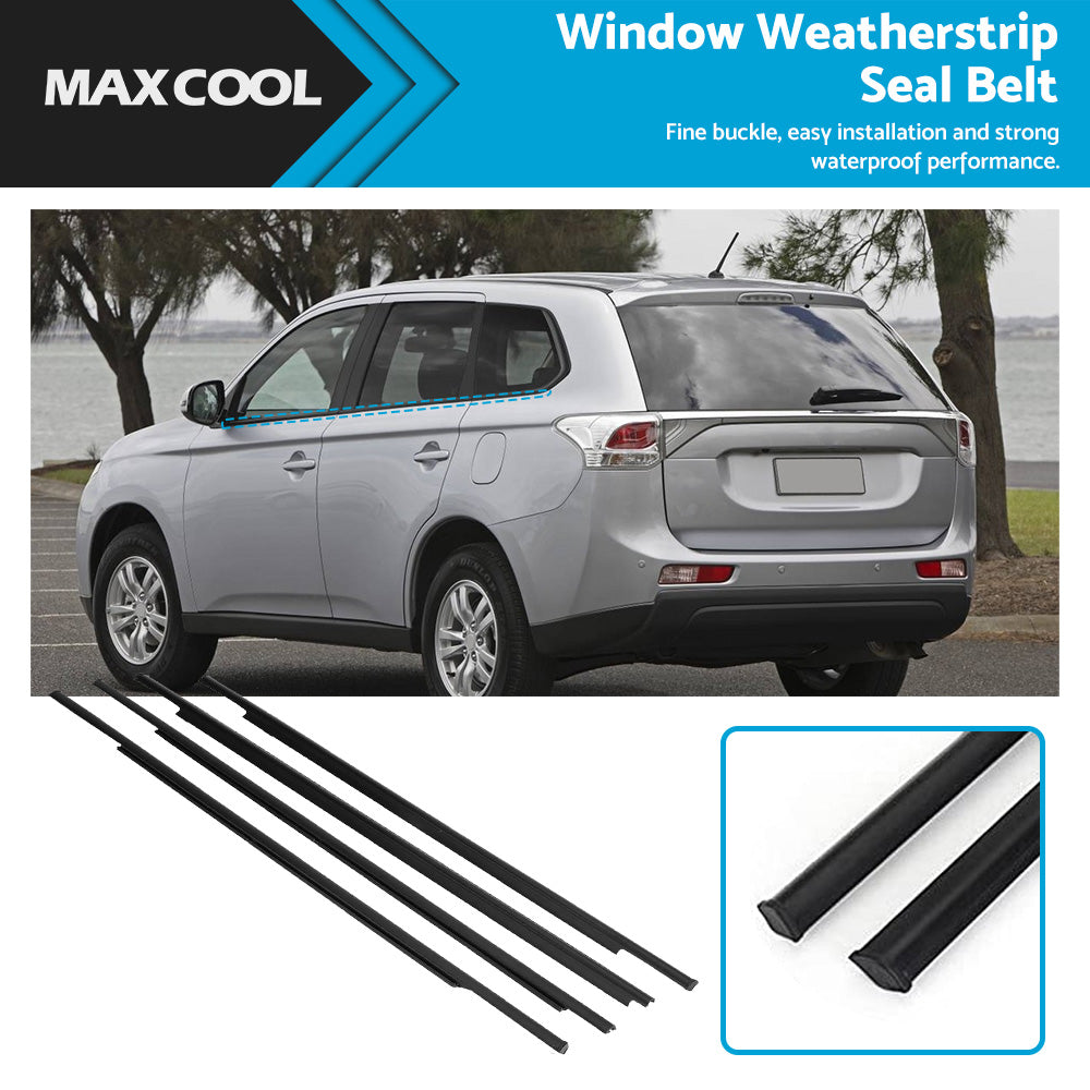 {{ Window Weatherstrip Seal Belt Moulding Suitable For Mitsubishi Outlander 07-12 }} - Buy Car Parts Online at {{ Kaka Auto Parts }}.