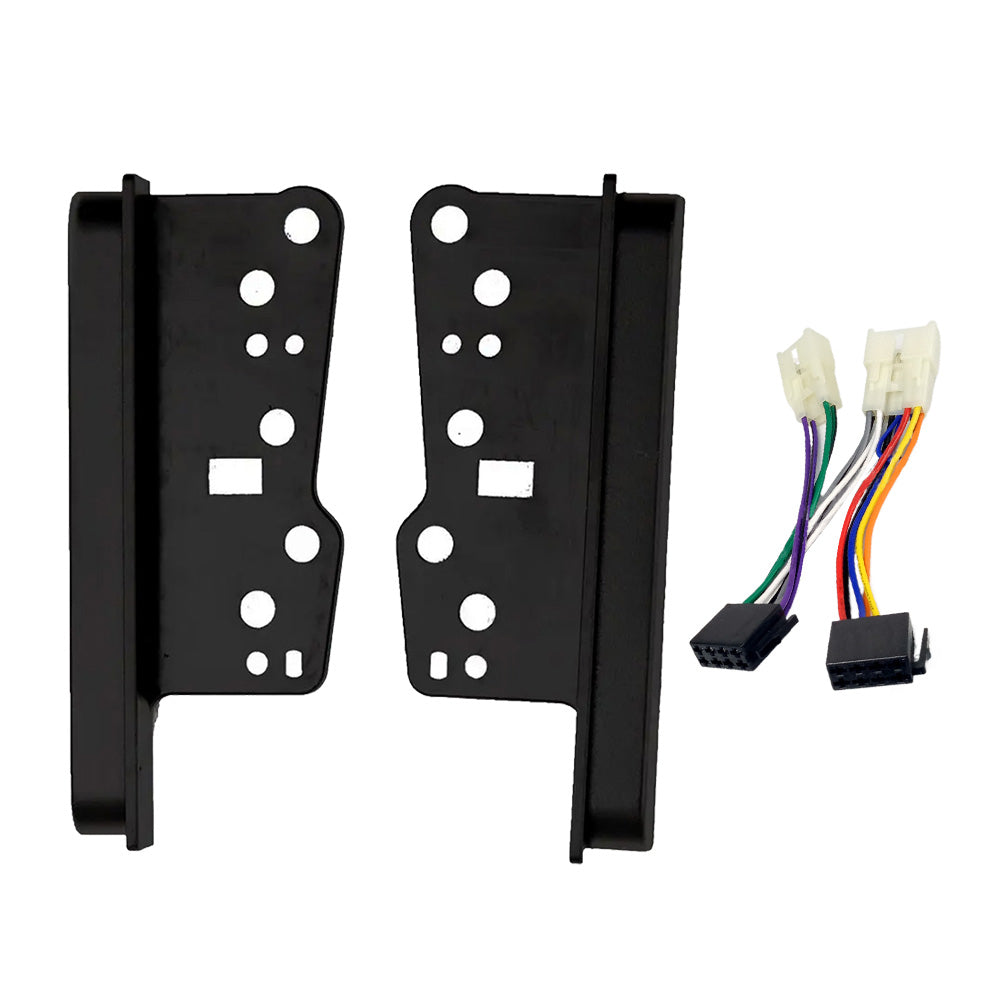 Car Stereo Double Din Dash Facia Fascia Kit With ISO Wiring Harness Suitable For Toyota