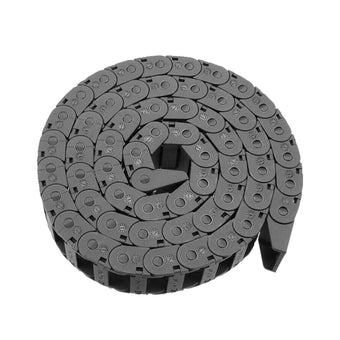 compare product 10mmX20mm 1Meter Drag Chain Cable Carrier Open Type with End Connectors Plastic