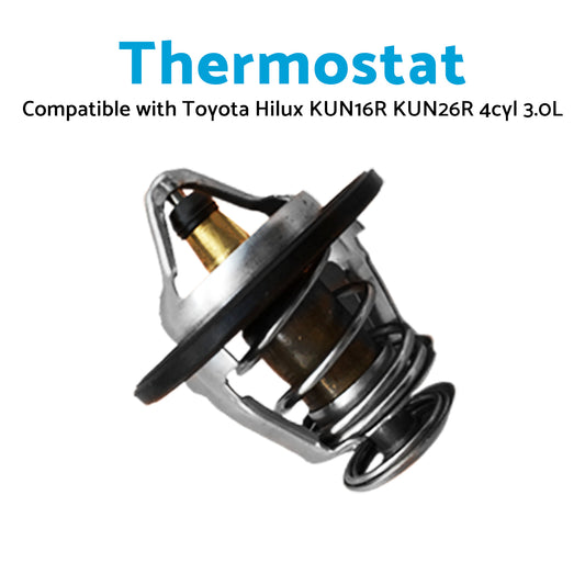 Thermostat Suitable for 2005-2015 Hilux KUN16R KUN26R 4cyl 3. 0L 1KD-FTV Diesel