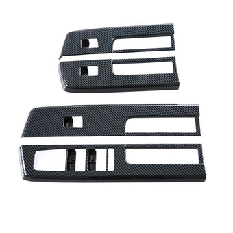 compare product 4x Window Lift Panel Cover Trim Suitable For Mitsubishi L200 / Triton 2023-2025 Carbon