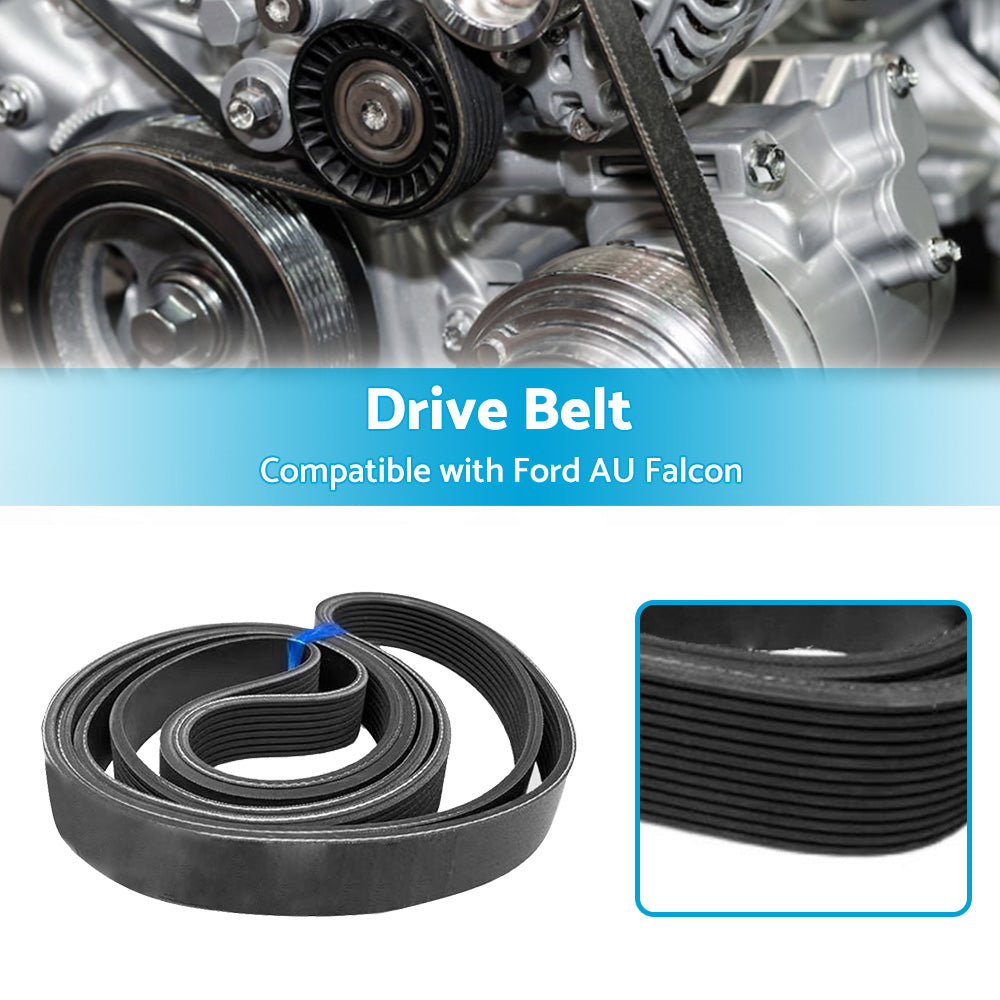 {{ Fan Serpentine Drive Belt 6PK2380 Suitable for Ford AU Falcon 6cyl 4ltr 98-02 }} - Buy Car Parts Online at {{ Kaka Auto Parts }}.