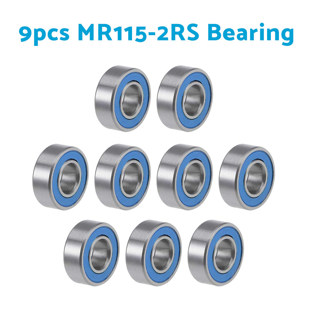 10x MR85-2RS / MR115-2RS PTFE Rubber Seal Bearings Suitable For RC 2728 / 4606 / 5114 / 1213 B020