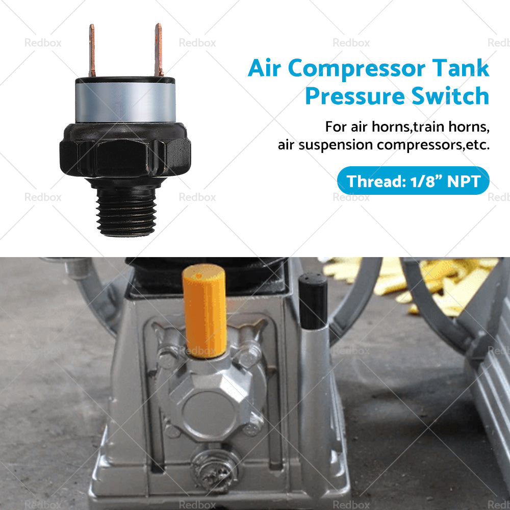 {{ 1 8inch NPT end Air Compressor Pressure Tank Control Switch Off 90-120 PSI }} - Buy Car Parts Online at {{ Kaka Auto Parts }}.