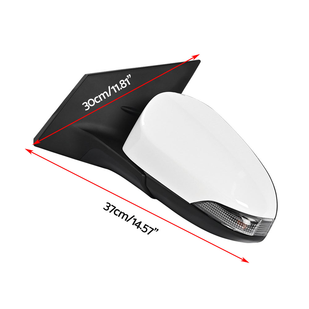 Left Door Mirror Assembly Suitable for Toyota Corolla 2012–2018 E180 Hatch
