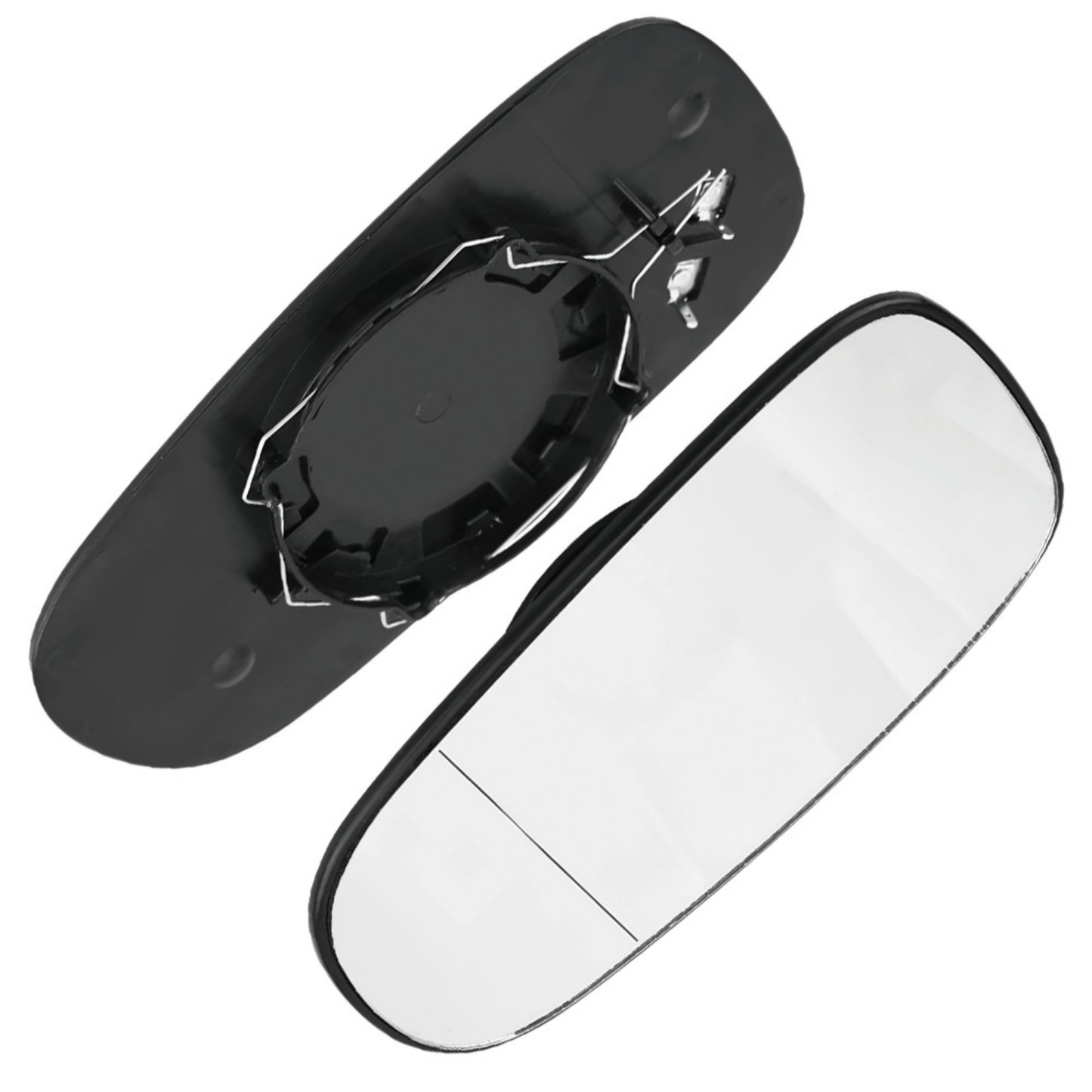 Mirror Glass with Heated Left Hand Passenger Side Suitable For Saab 9-5 9-3 93