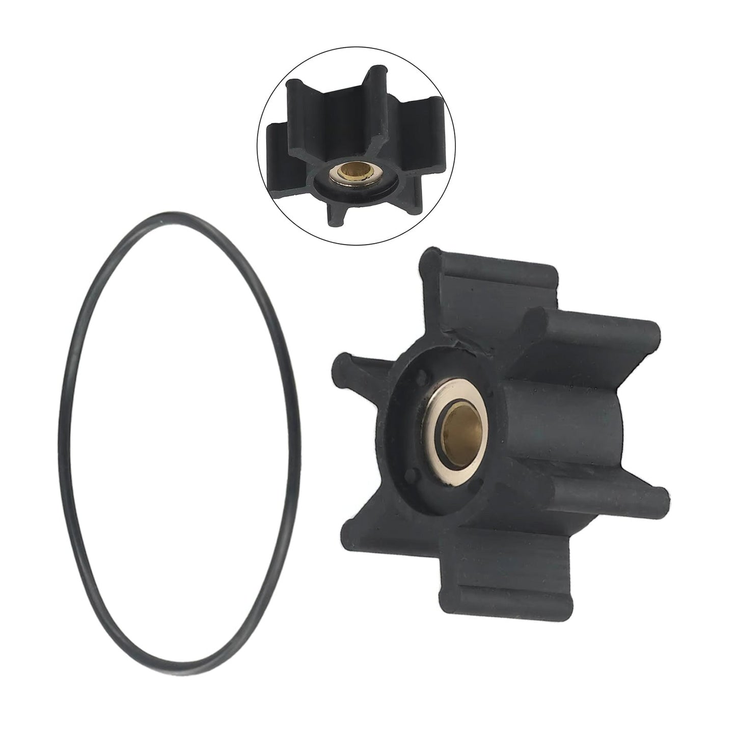 2x Impeller & O-Ring Kit Suitable For Milwaukee M18 Transfer Pumps 49-16-2771