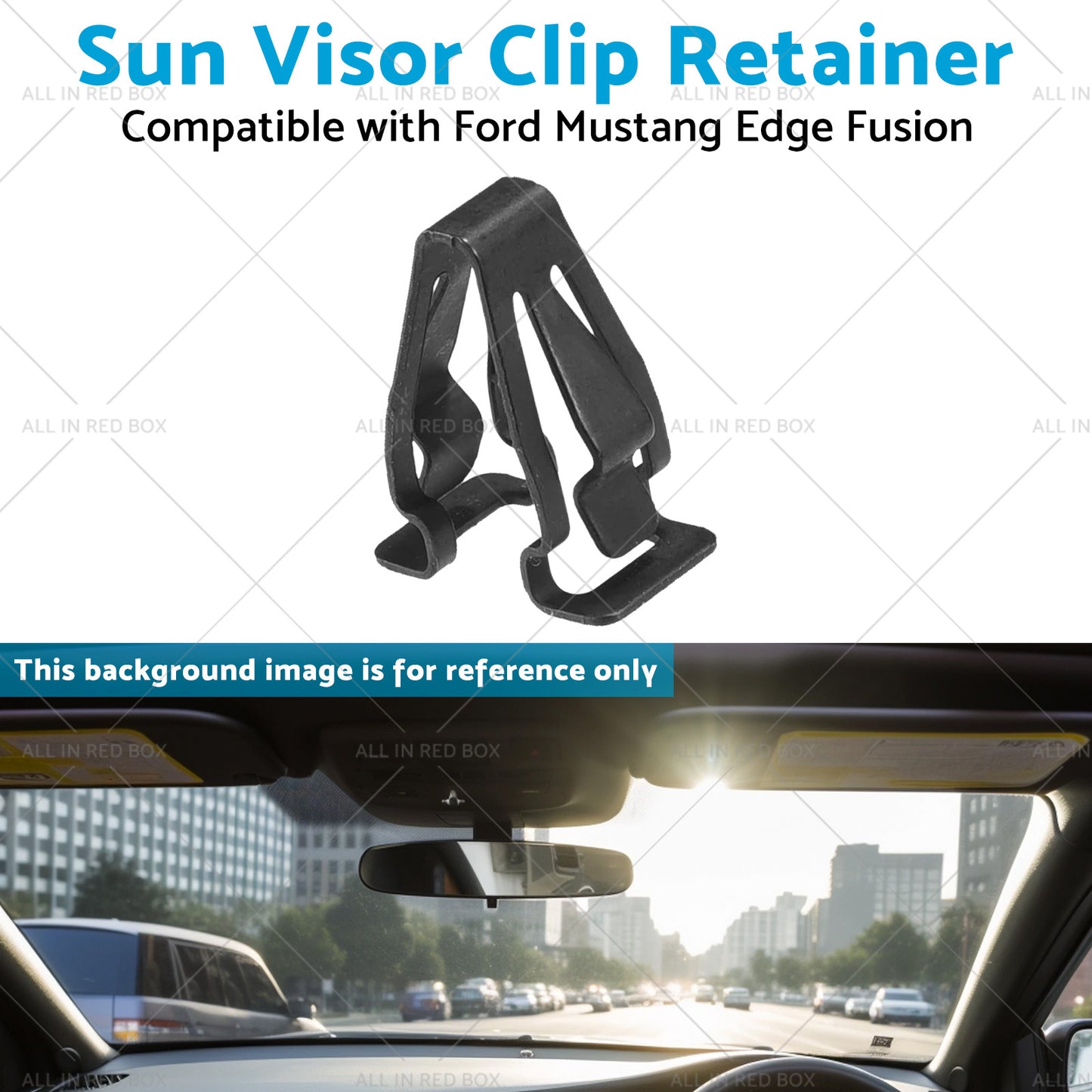 {{ DS7Z-9904132-A Sun Visor Clip Retainer Suitable for Ford Mustang Edge Fusion }} - Buy Car Parts Online at {{ Kaka Auto Parts }}.
