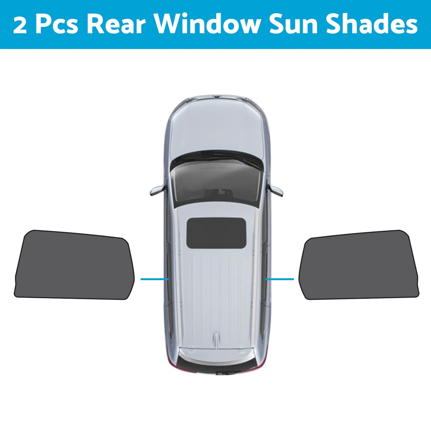 Car Window Magnetic Mesh Sun Shades Suitable For Mitsubishi Outlander 2021-2023