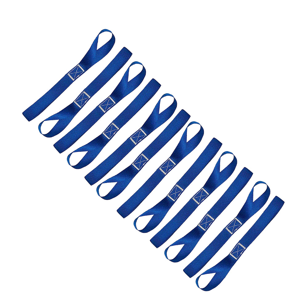 12x Soft Loop Tie Down Lashing Straps Heavy Duty Suitable For Motorcycle & Dirt Bike