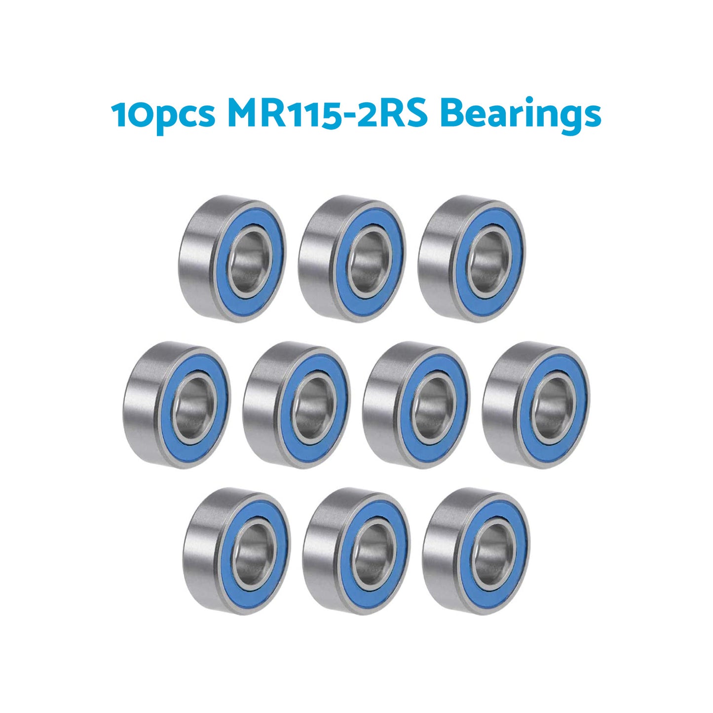 {{ 5x11x4mm Bearings For RC Tamiya 1150 HPI MR115-2RS Savage Traxxas Axial Losi }} - Buy Car Parts Online at {{ Kaka Auto Parts }}.