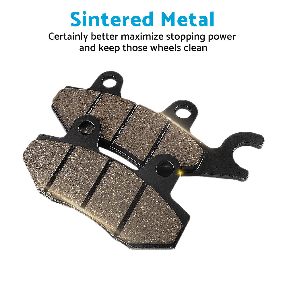 Front & Rear Brake Pads + Shoes for Honda CB125E GLH125 | MAXCOOL