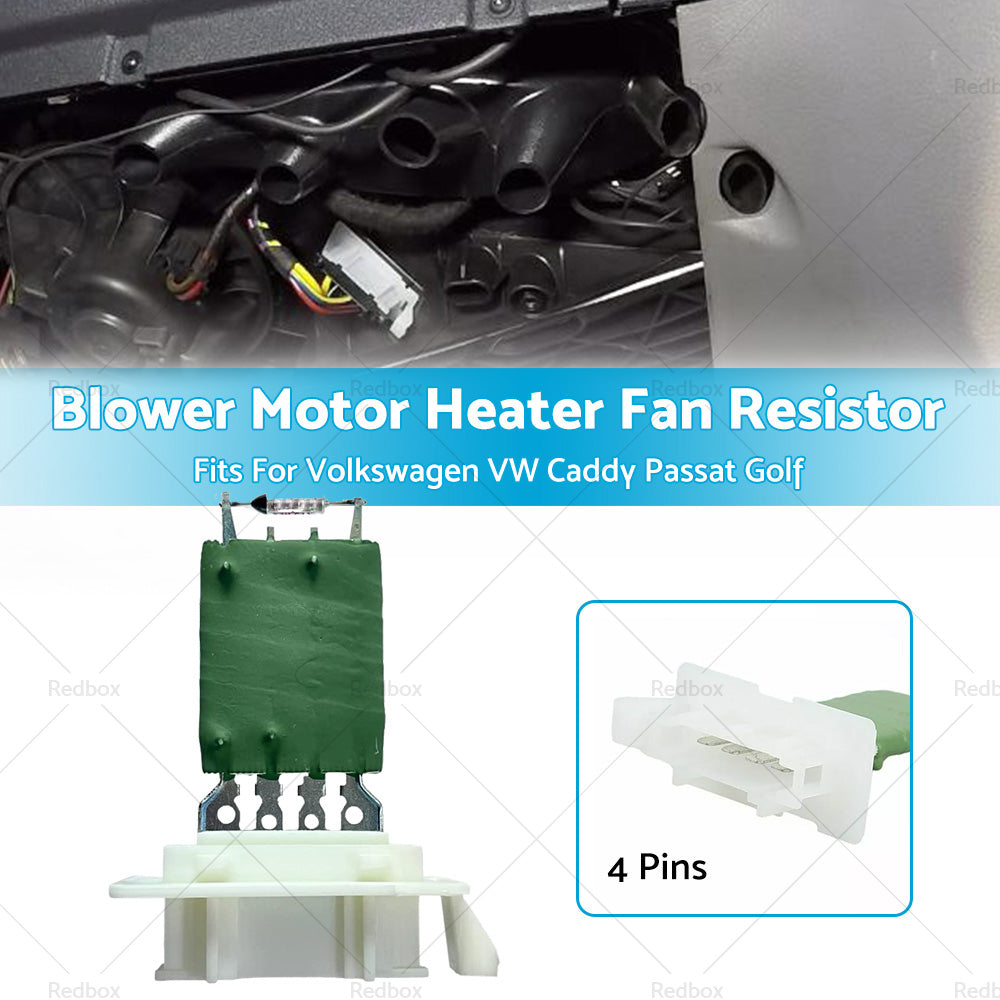{{ Blower Motor Heater Fan Resistor Fits For Volkswagen VW Caddy Passat Golf }} - Buy Car Parts Online at {{ Kaka Auto Parts }}.