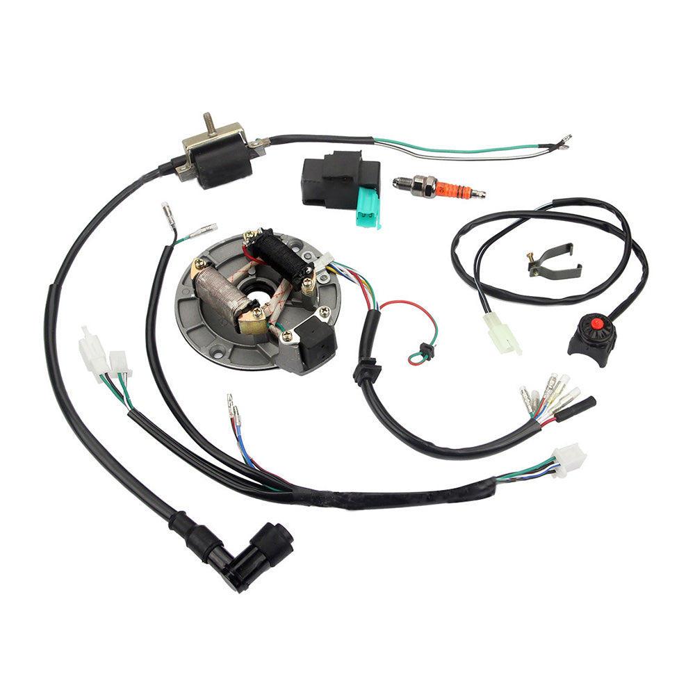 Wire Harness With Coil & Magneto Suitable For 50cc-125cc Dirt, Pit & Trail Bikes