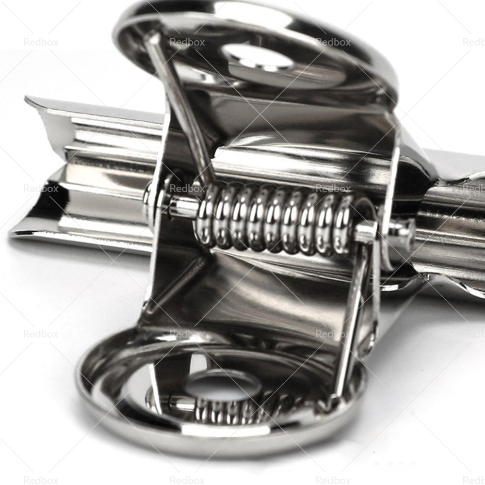 {{ 6/12PCS Stainless Steel Bulldog Paper Clip Metal Office Binder Grip Clamp 75mm }} - Buy Car Parts Online at {{ Kaka Auto Parts }}.