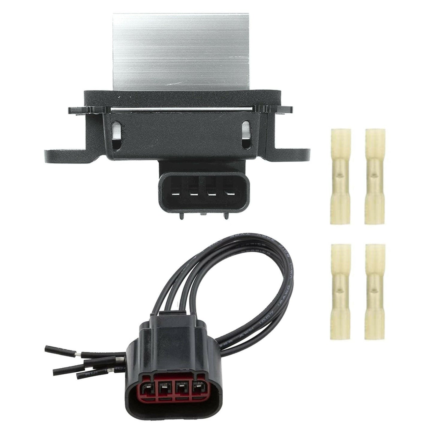 HVAC Blower Motor Resistor with Harness Suitable For Ford Escape Sable Lincoln MKS 2008-2012