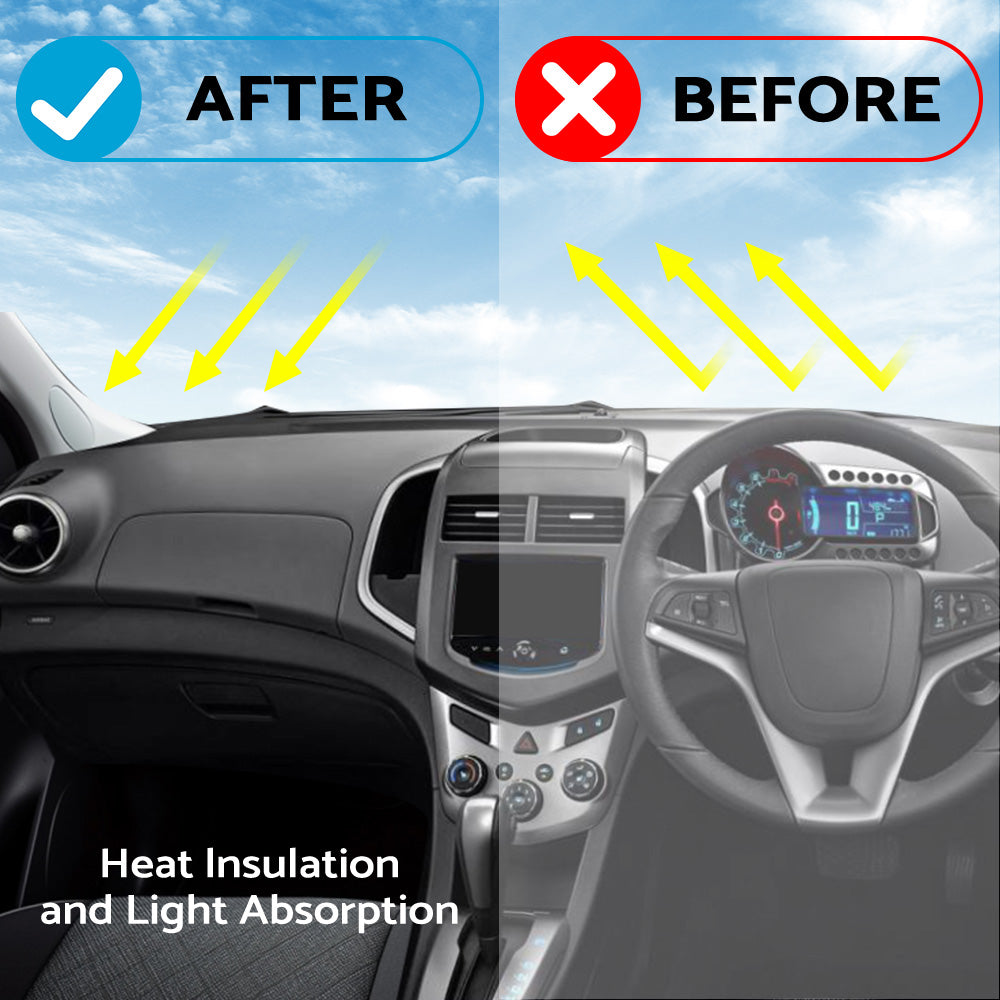 Dash Mat Suitable For Holden Barina TM Hatch and Sedan All CD RS CDX 11-16 Black