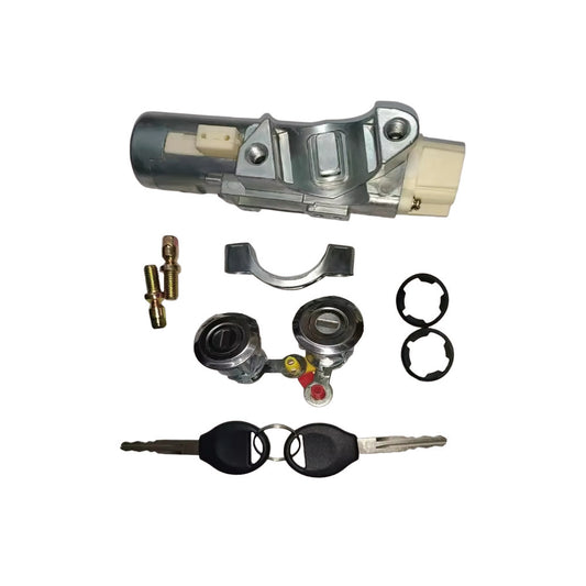 Door Lock Key Ignition Barrel Set Suitable For Nissan Patrol GU Y61 Ute 2000-2017