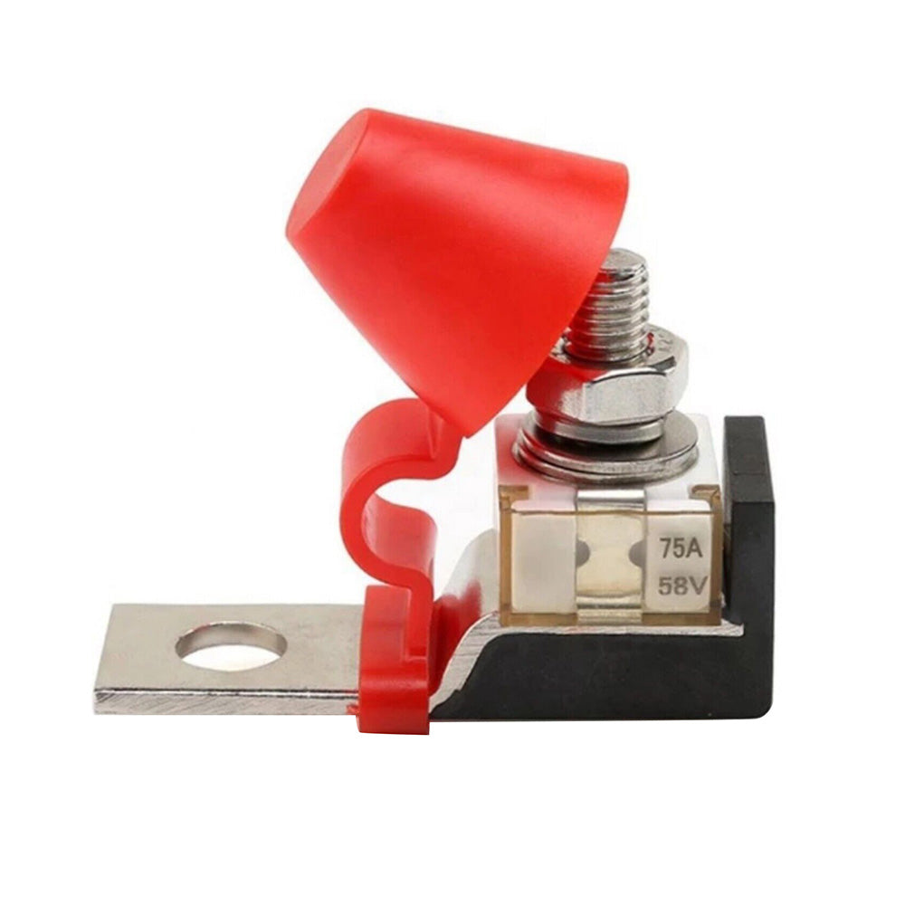 {{ M8 TERMINAL FUSE BLOCK STUD 8mm 75A 58V waterproof fuse box with cooling holes }} - Buy Car Parts Online at {{ Kaka Auto Parts }}.