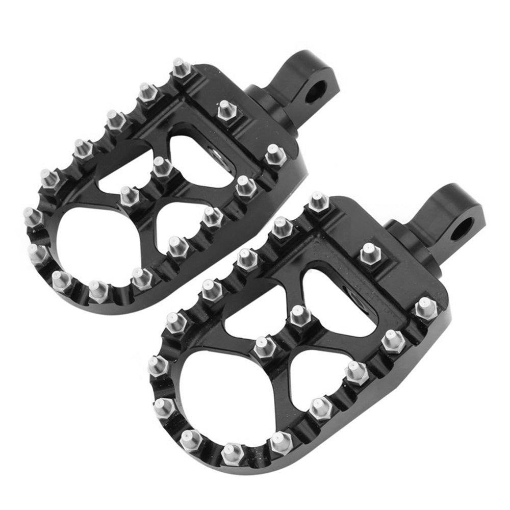 Wide Foot Pegs 360 Degree Roating Suitable For harley Dyna Sportster Fatboy