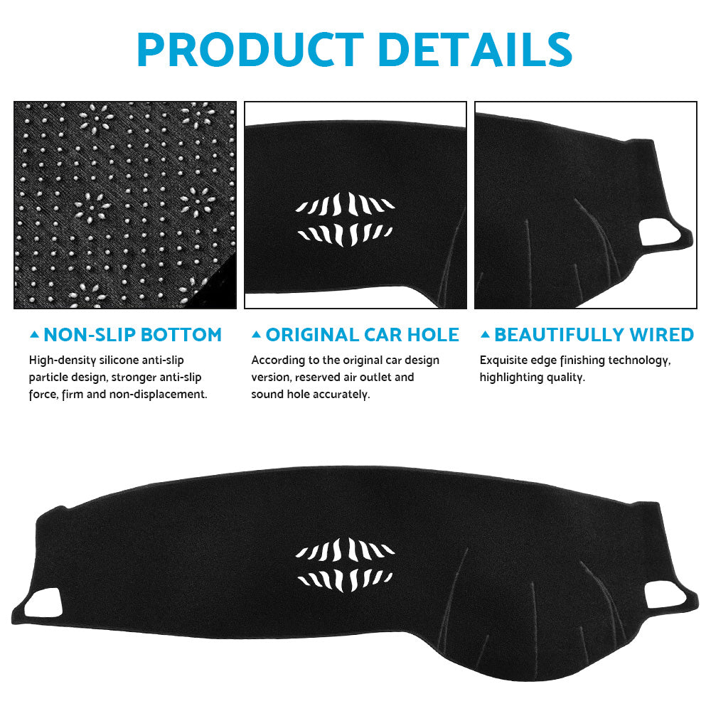 Dash Mat Suitable For BMW X5 E70 Series 2007-2013 Non-HUD Dashboard Cover Non-Slip