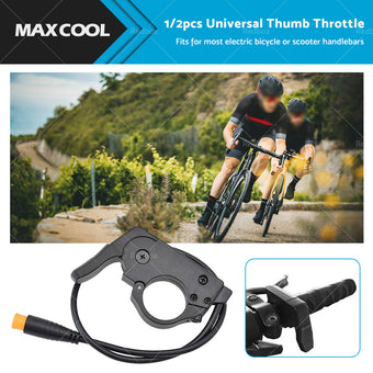compare product Electric Bicycle EBike Left Right Universal Thumb Throttle Speed Control-24-72V