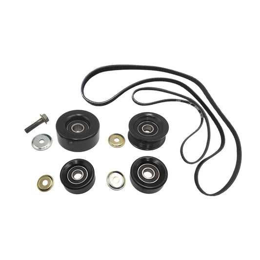 Belt Idler & Pulley Kit Suitable For Holden Commodore VT VX VU VY VZ V8 LS1 LS2 GEN3 5.7 6.0L