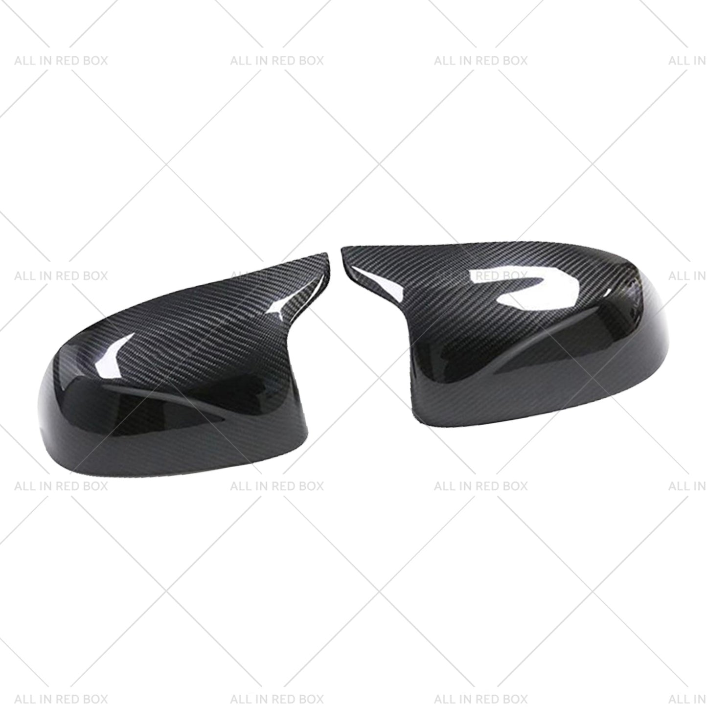 {{ Carbon Fiber Side Mirror Caps Suitable for BMW X5M F96 X6M F97 X3M F98 X4M F95 }} - Buy Car Parts Online at {{ Kaka Auto Parts }}.