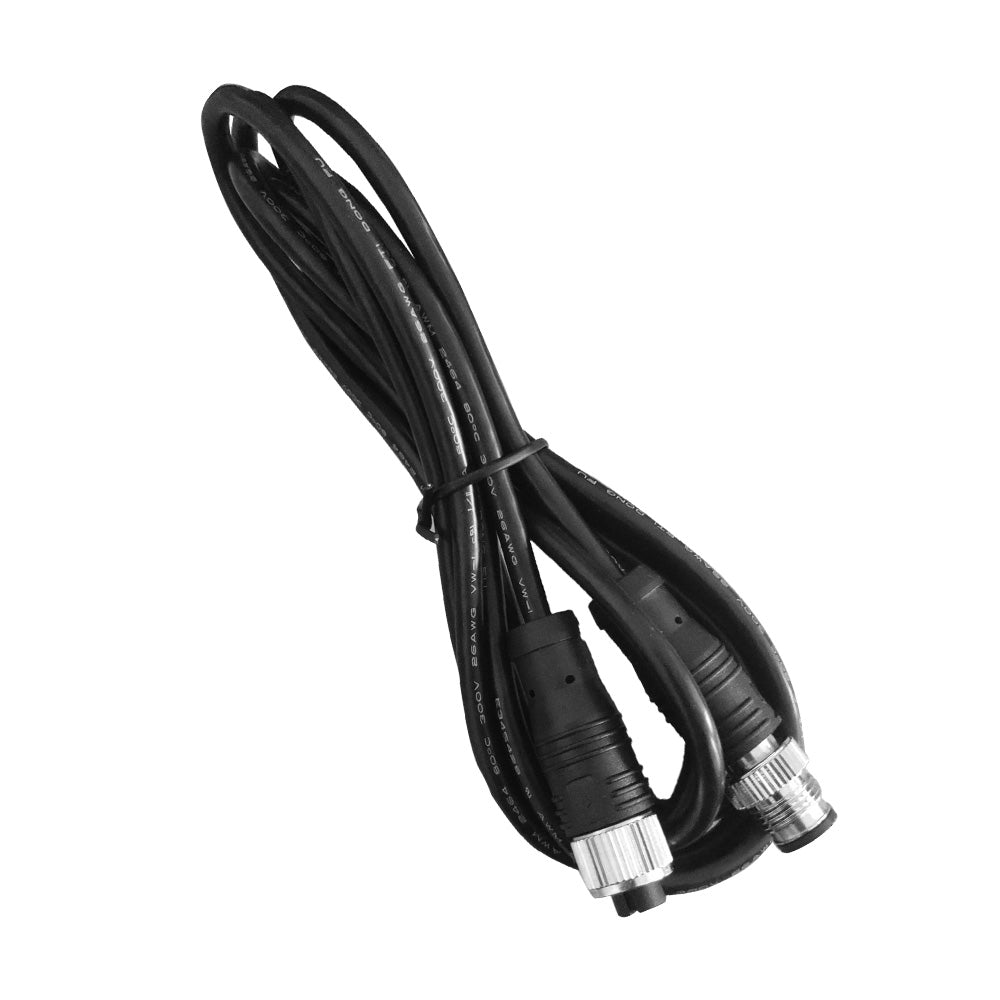 5-Core Black 2m NMEA2000 Cable with Female Straight Head to Male Straight Head NMEA2000 Drop Cable