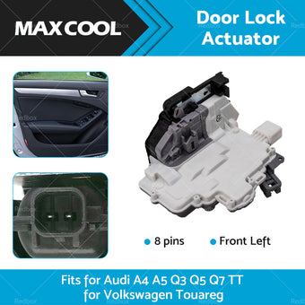 compare product 8J2837015A Front Left Door Lock Actuator Right Hand Drive For Audi A4 A5 Q3 TT