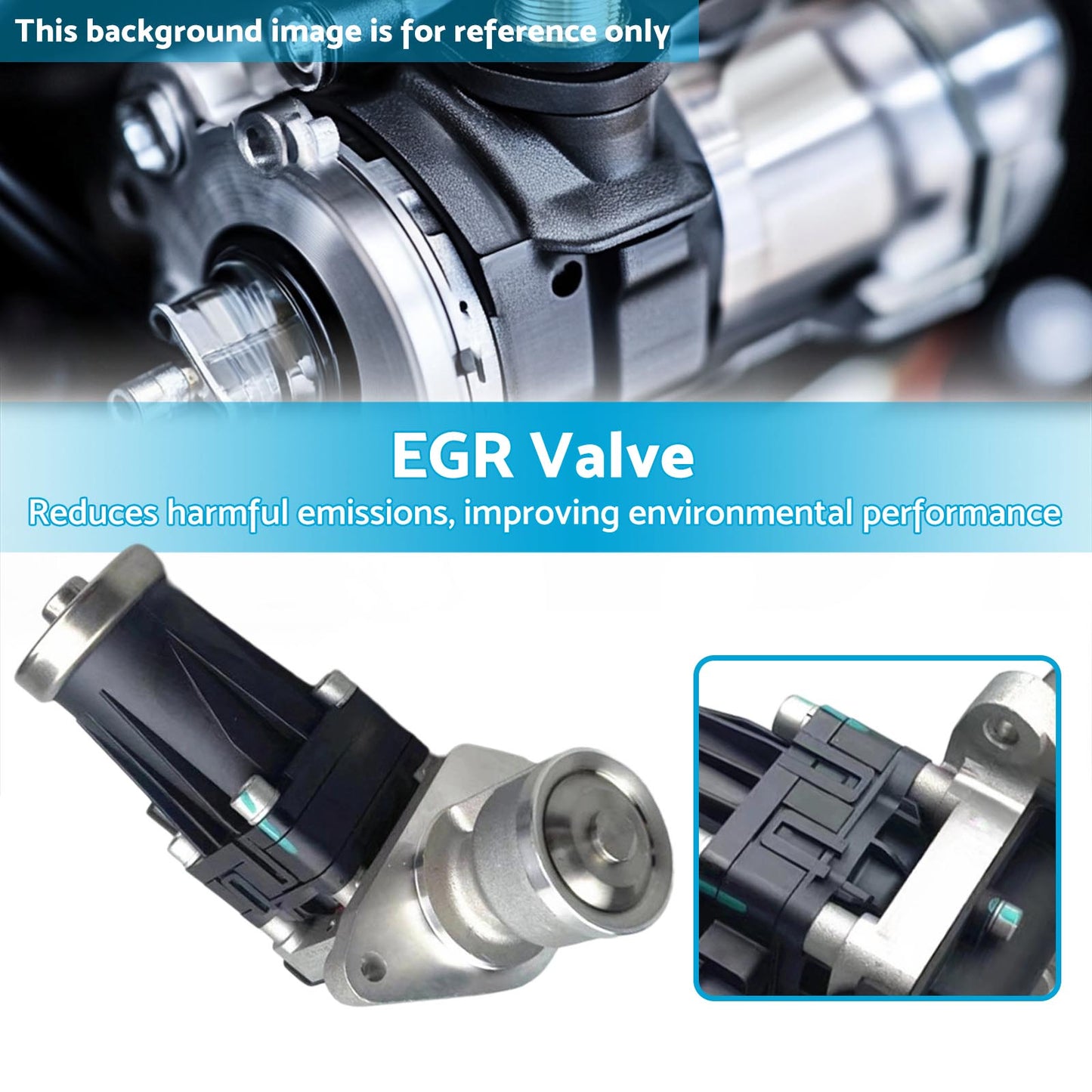 {{ EGR Valve Suitable For LDV T60  Ute 2.8L Diesel SK8C SC28R150Q5 2017 on }} - Buy Car Parts Online at {{ Kaka Auto Parts }}.