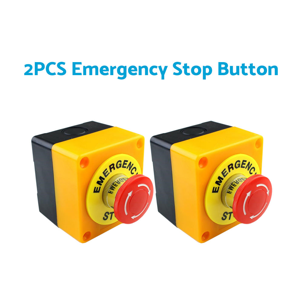 {{ Emergency Stop Shut Off Push Buttons Switch 1NO  1NC e-stop Push Button AU }} - Buy Car Parts Online at {{ Kaka Auto Parts }}.