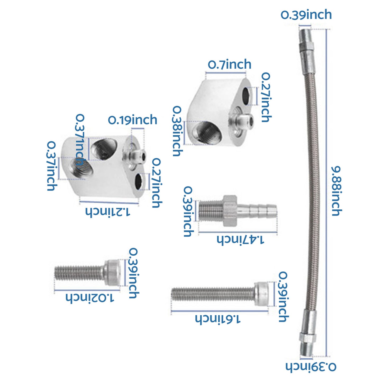 {{ 2x Bypass Kit Throttle Body Suitable For GM LS Series LM4 L33 LQ9 LS1 LSX }} - Buy Car Parts Online at {{ Kaka Auto Parts }}.