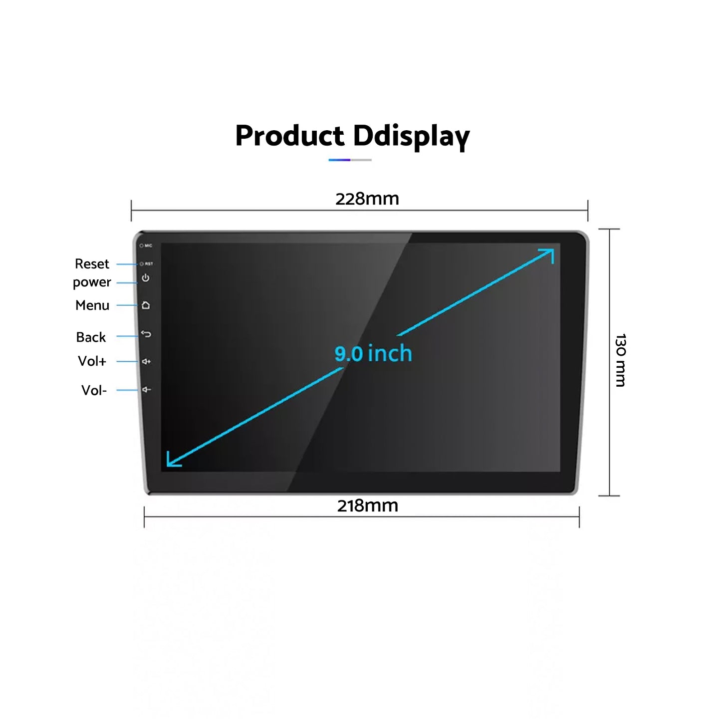 Head Unit Car Stereo Android Carplay GPS Radio Suitable for Honda Civic 12-15