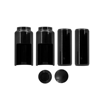 compare product Black Fork Cover Set For Harley Softail M8 Street Bob 2018-2022 Full