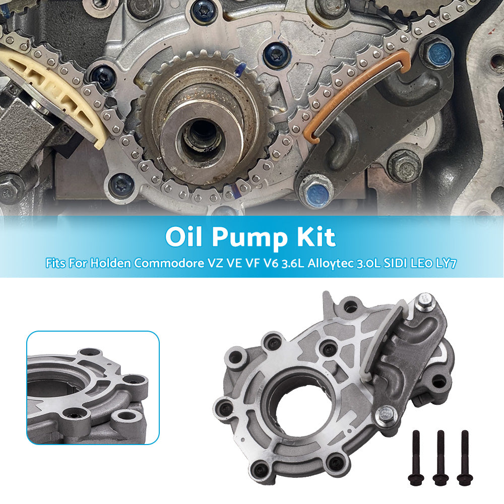 {{ Oil Pump Kit Fits For Holden Commodore VZ VE VF V6 3. 6L Alloytec 3. 0L LE0 LY7 }} - Buy Car Parts Online at {{ Kaka Auto Parts }}.