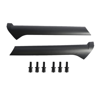 compare product Pair Windscreen Pillar Moldings with Rivets Suitable For Land Rover Discovery 2 1999-2004
