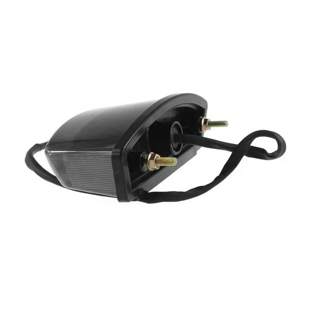 Universal Smoke LED Rear Brake Stop Tail Light With License Plate Light Suitable For Motorcycle