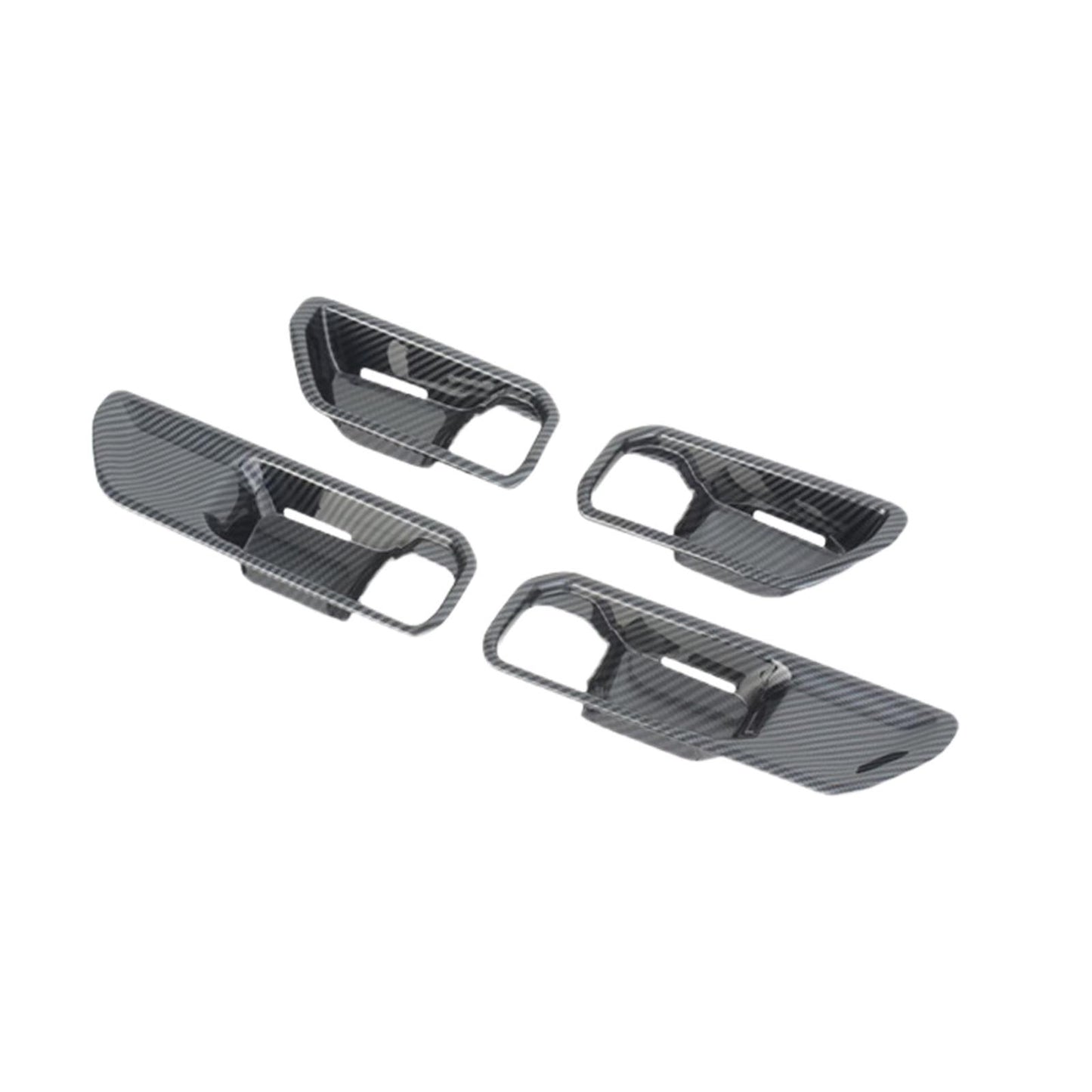 {{ Carbon Inner Door Handle Bowl Cover Trim Suitable For Toyota Prado LC250 24-25 }} - Buy Car Parts Online at {{ Kaka Auto Parts }}.