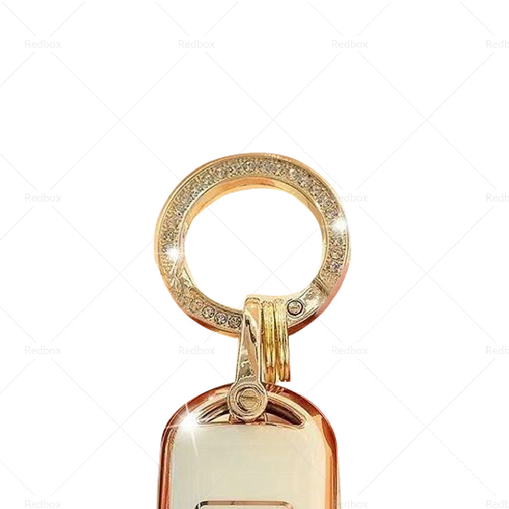 {{ Beige TPU Car Remote Key Fob Case Cover Fits For Mazda 2 3 5 6 CX-3 CX-5 CX-7 }} - Buy Car Parts Online at {{ Kaka Auto Parts }}.