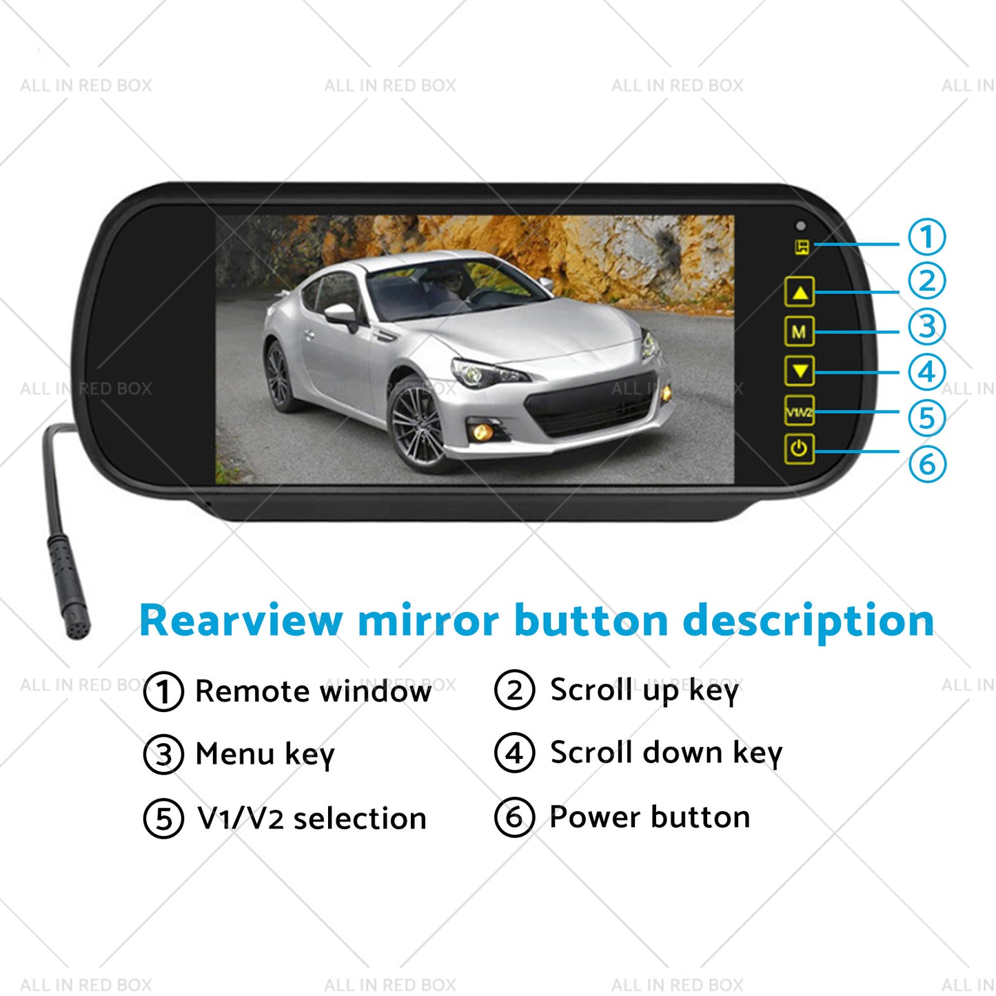 {{ Brake Light Backup Camera W or 7''Monitor Suitable for 07-19 Sprinter or VW Crafter }} - Buy Car Parts Online at {{ Kaka Auto Parts }}.