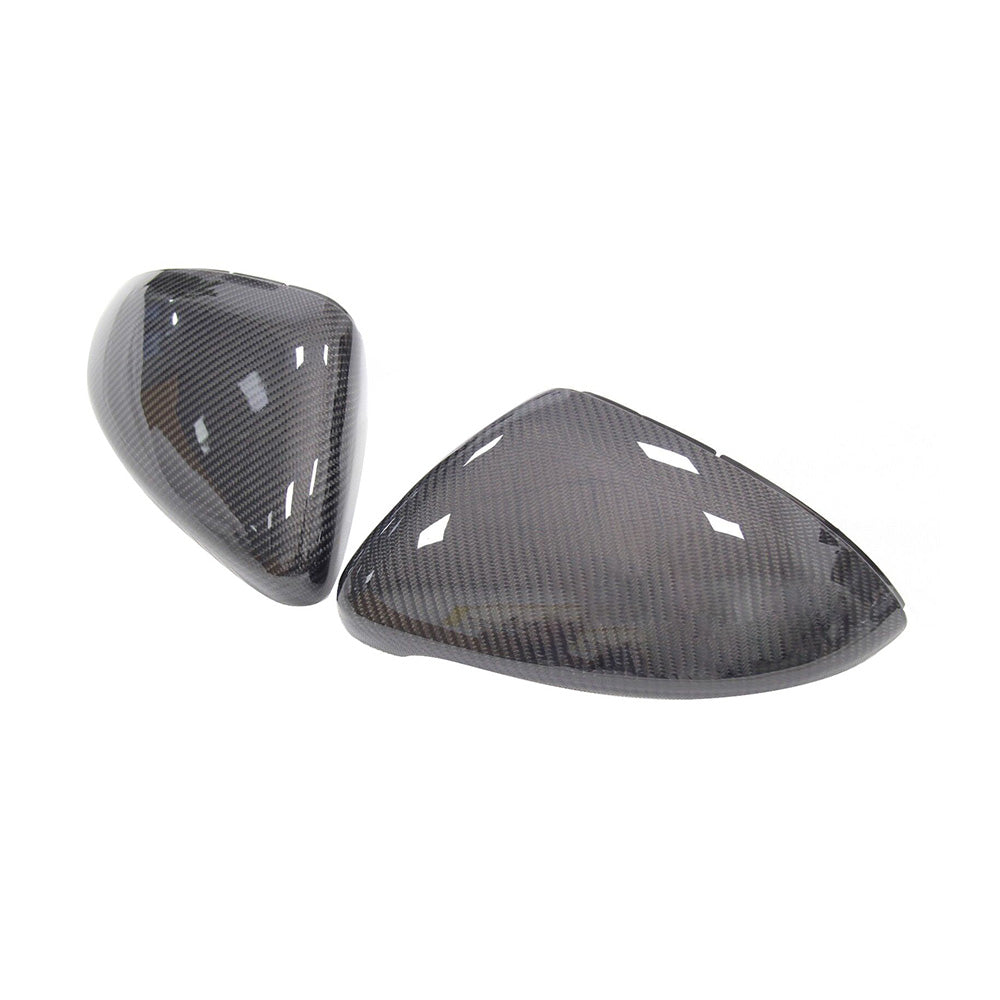 Carbon Fiber Mirror Caps Suitable For Volkswagen VW Golf MK7 MK7.5 TSI TDI GTI R