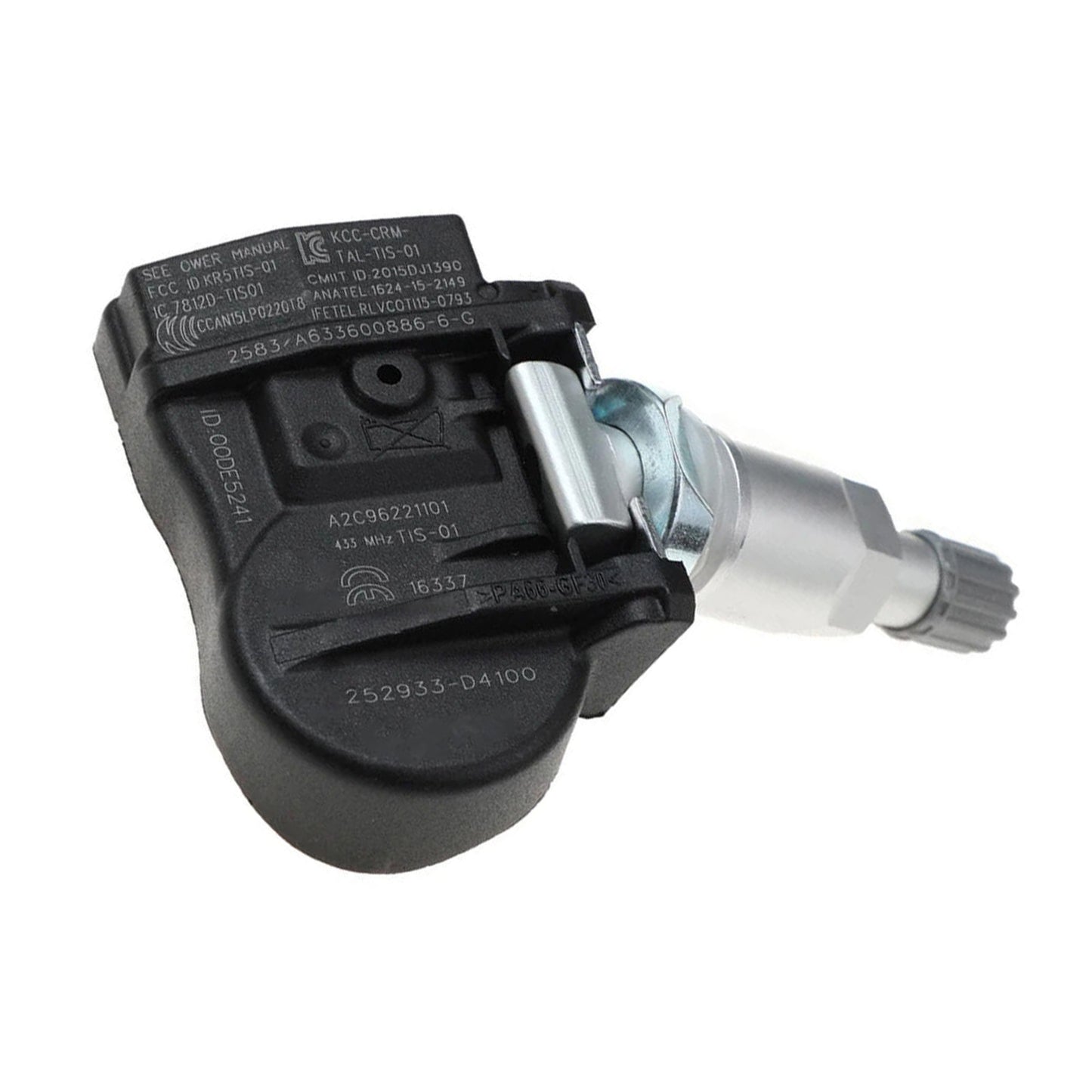 4x TPMS Tire Pressure Sensor 52933-F2000 Suitable For Hyundai i30 / i20N / Elantra